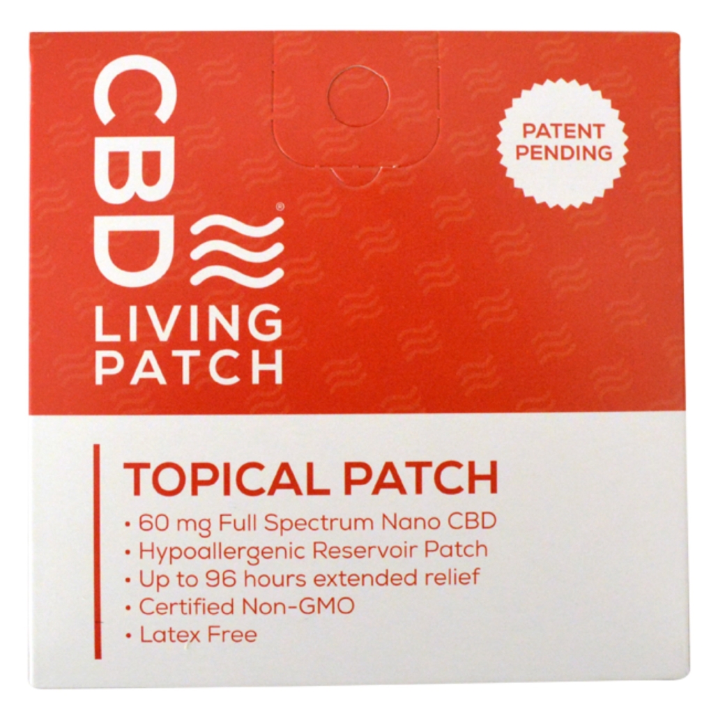 CBD Living Topical Patch Paradigm Wellness